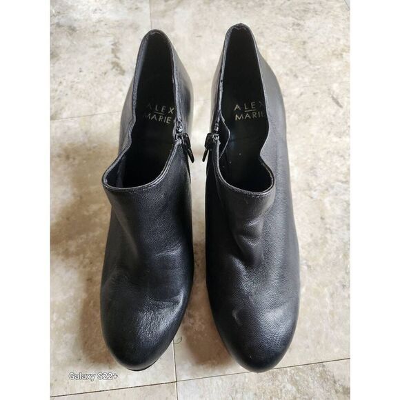 Alex Marie soft leather high heel ankle boots DC - Picture 1 of 10